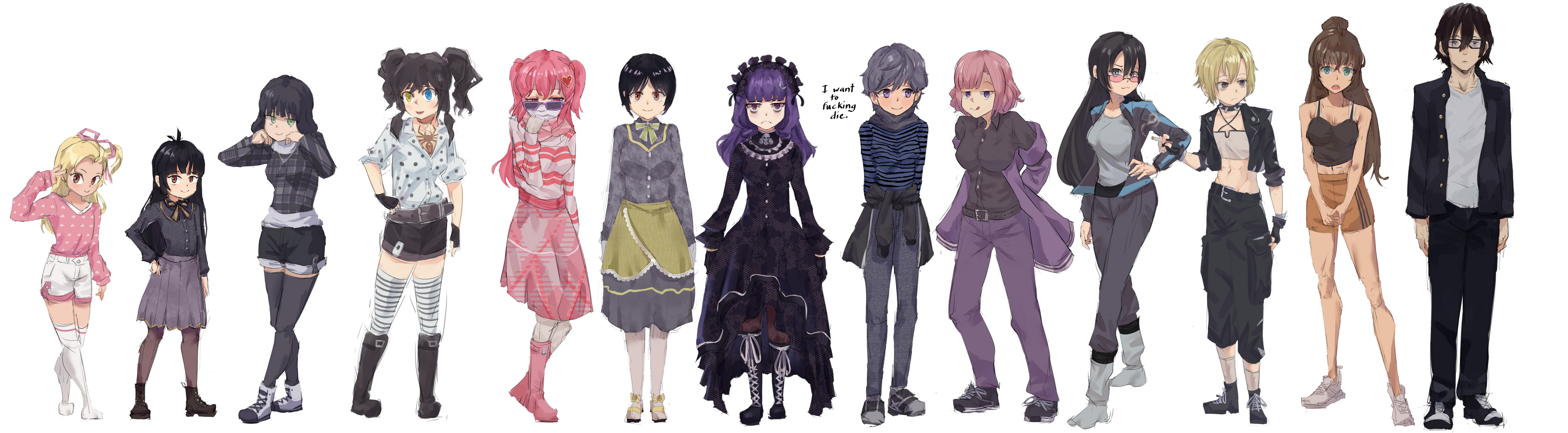 Side Characters + Sensei