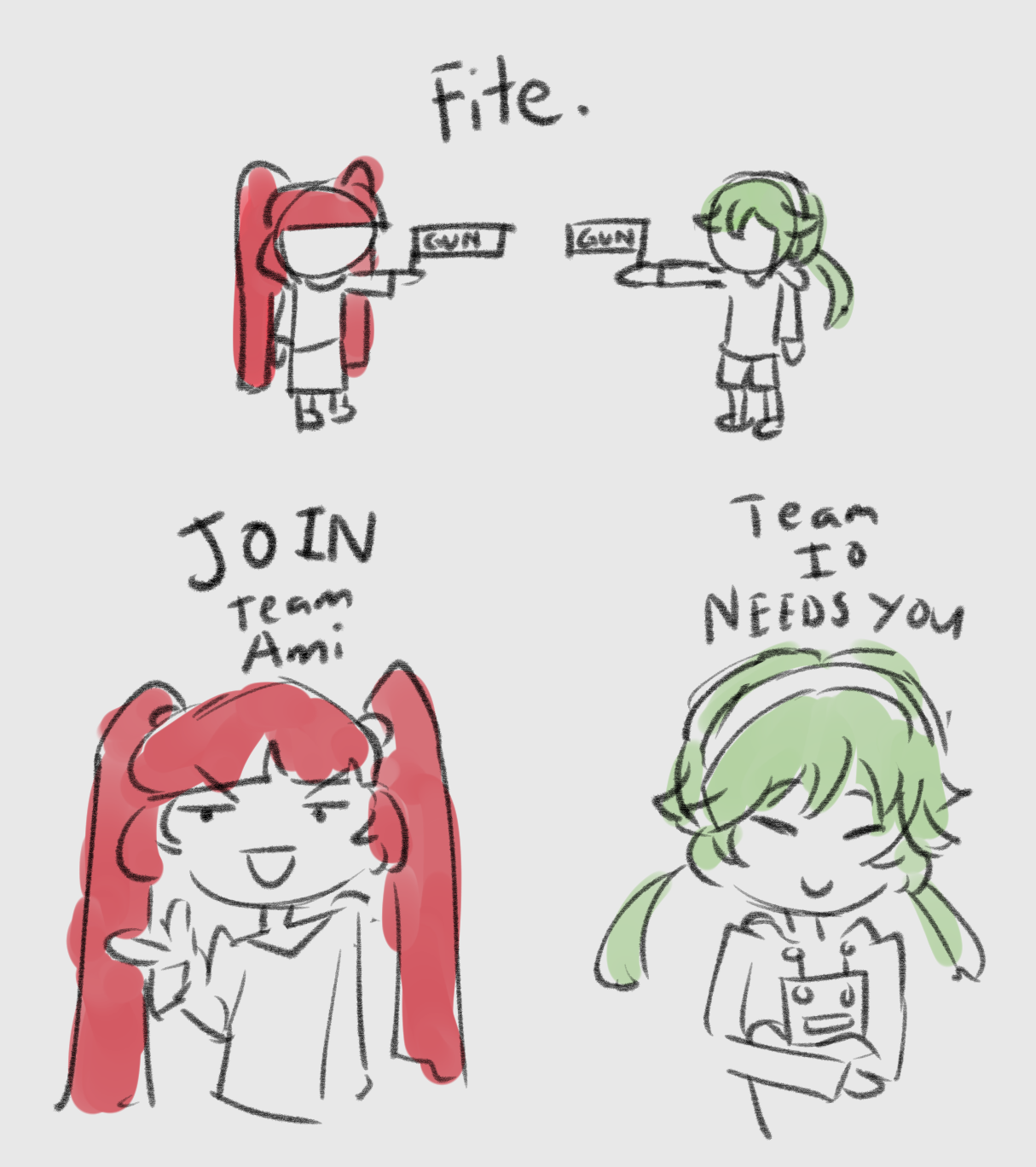 Io Fans Vs. Ami Fans